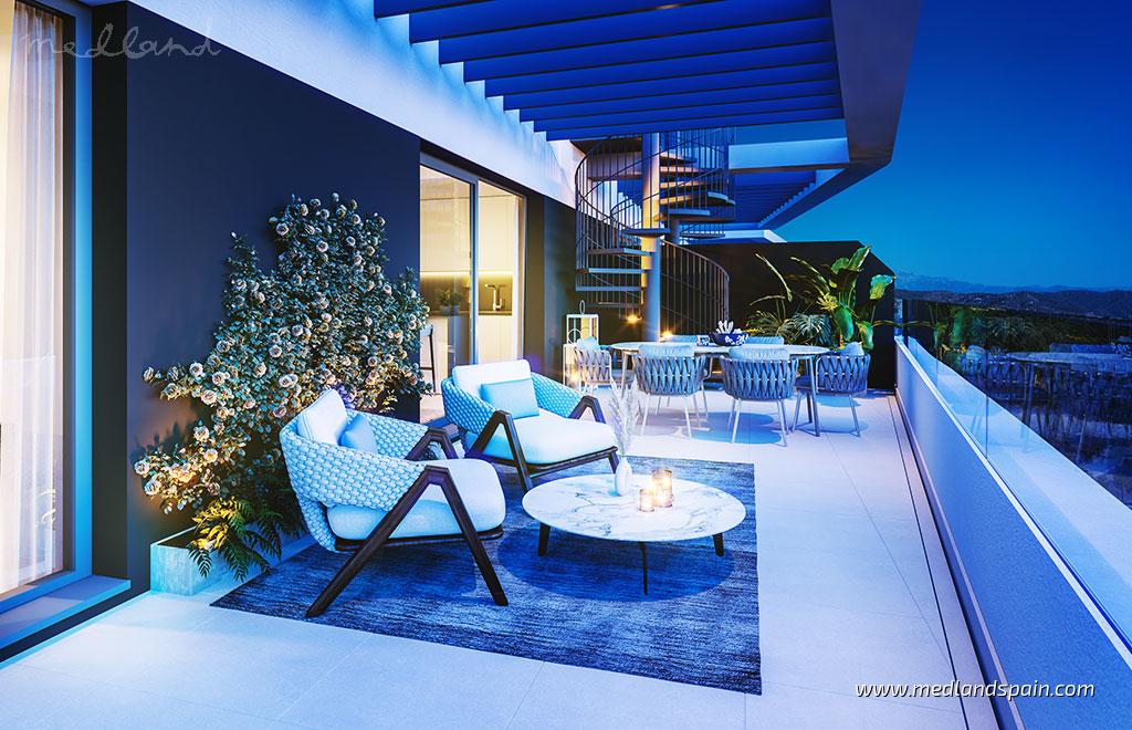 Appartamento a Rincon de la Victoria, Malaga, Spagna 2 camere da letto, 133 mq. N° 120443
