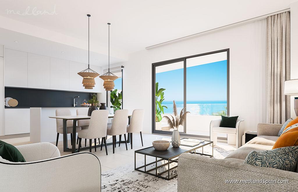 Appartamento a Rincon de la Victoria, Malaga, Spagna 2 camere da letto, 133 mq. N° 120443