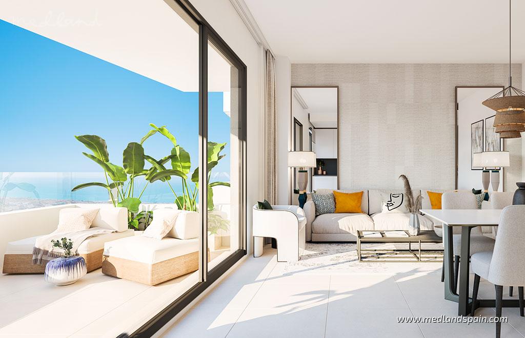 Appartamento a Rincon de la Victoria, Malaga, Spagna 2 camere da letto, 133 mq. N° 120443
