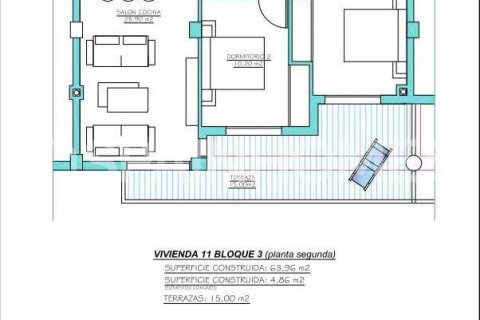 Apartment for sale Torre-Pacheco, Murcia, Spain 2 bedrooms, 69 sq.m. No. 122185 - photo 6