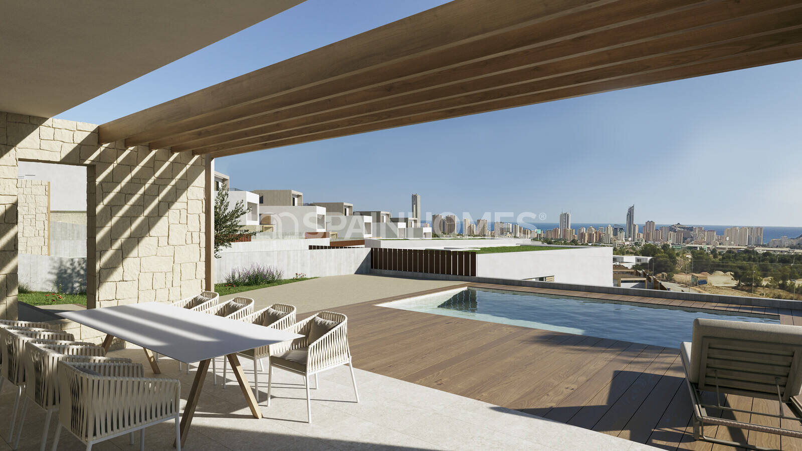 Villa in Finestrat, Alicante, Spain 3 bedrooms, 158 sq.m. No. 120909