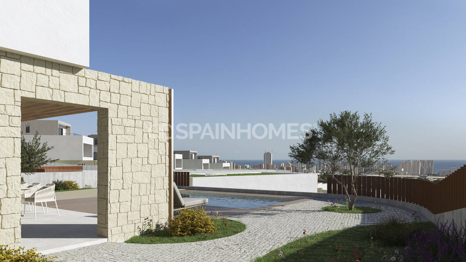 Villa in Finestrat, Alicante, Spain 3 bedrooms, 158 sq.m. No. 120909