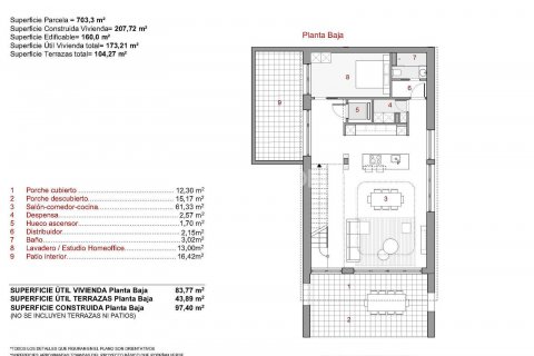 Продажа виллы в Финестрат, Аликанте, Испания 4 спальни, 208м2 №120910 - фото 10