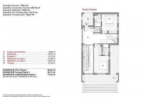 Продажа виллы в Финестрат, Аликанте, Испания 4 спальни, 208м2 №120910 - фото 11
