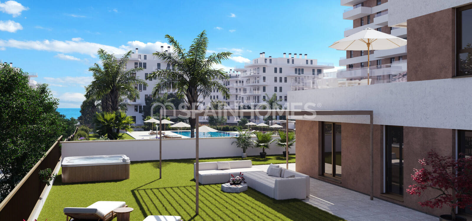 Penthäuser in Villajoyosa, Alicante, Spanien 4 Schlafzimmer, 111 m2 Nr. 132804