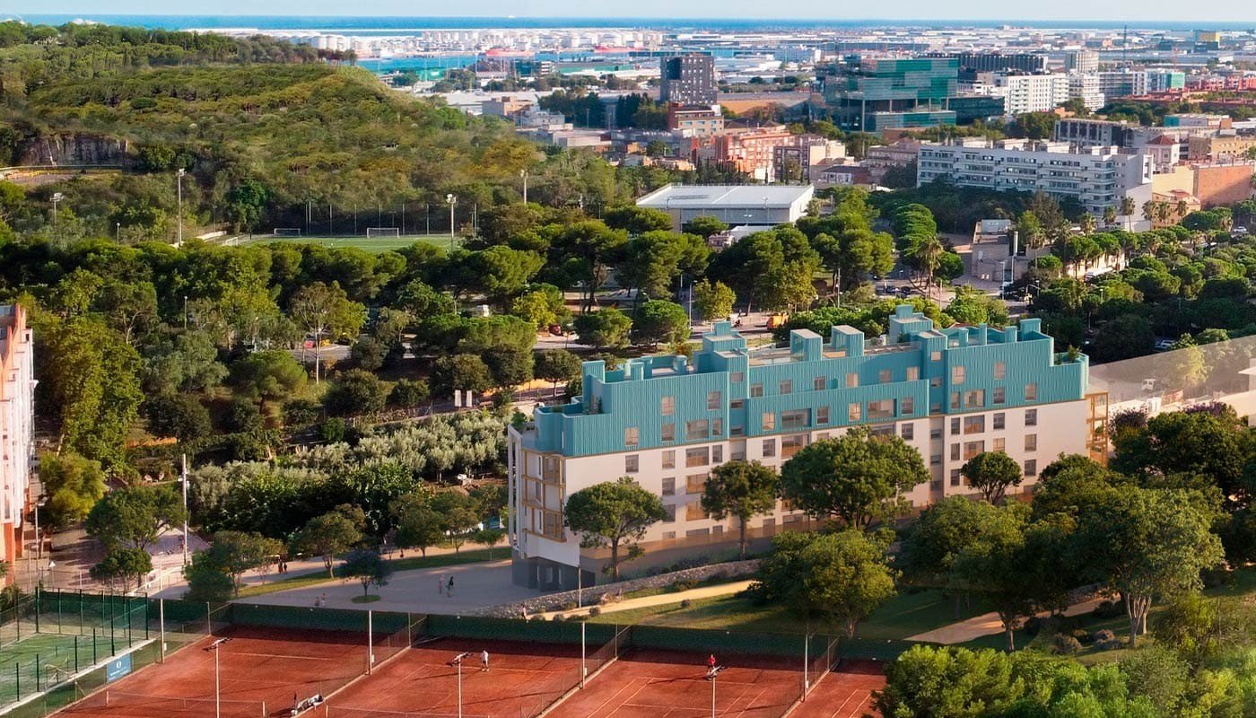 Apartment in Barcelona, Spain 3 bedrooms, 77 sq.m. No. 122684
