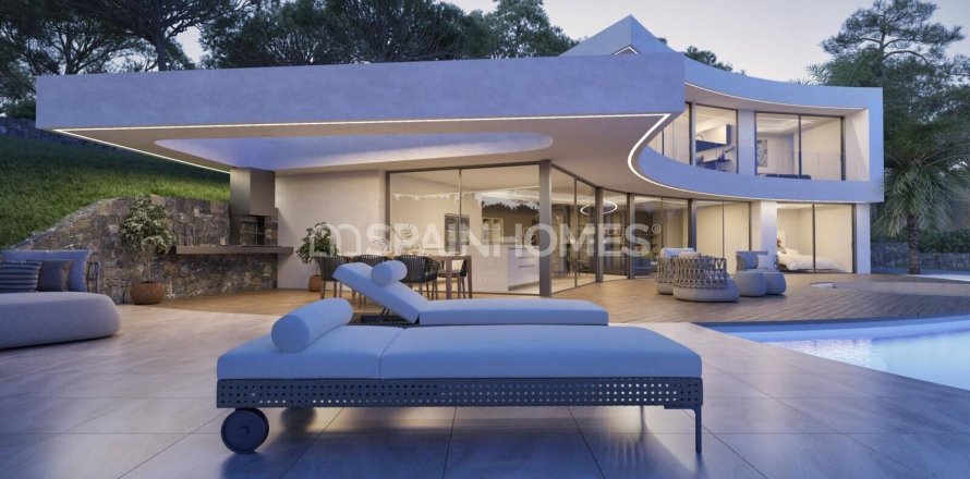 Villa Benitachell, Alicante, Spagna 4 camere da letto, 414 mq. N° 120930