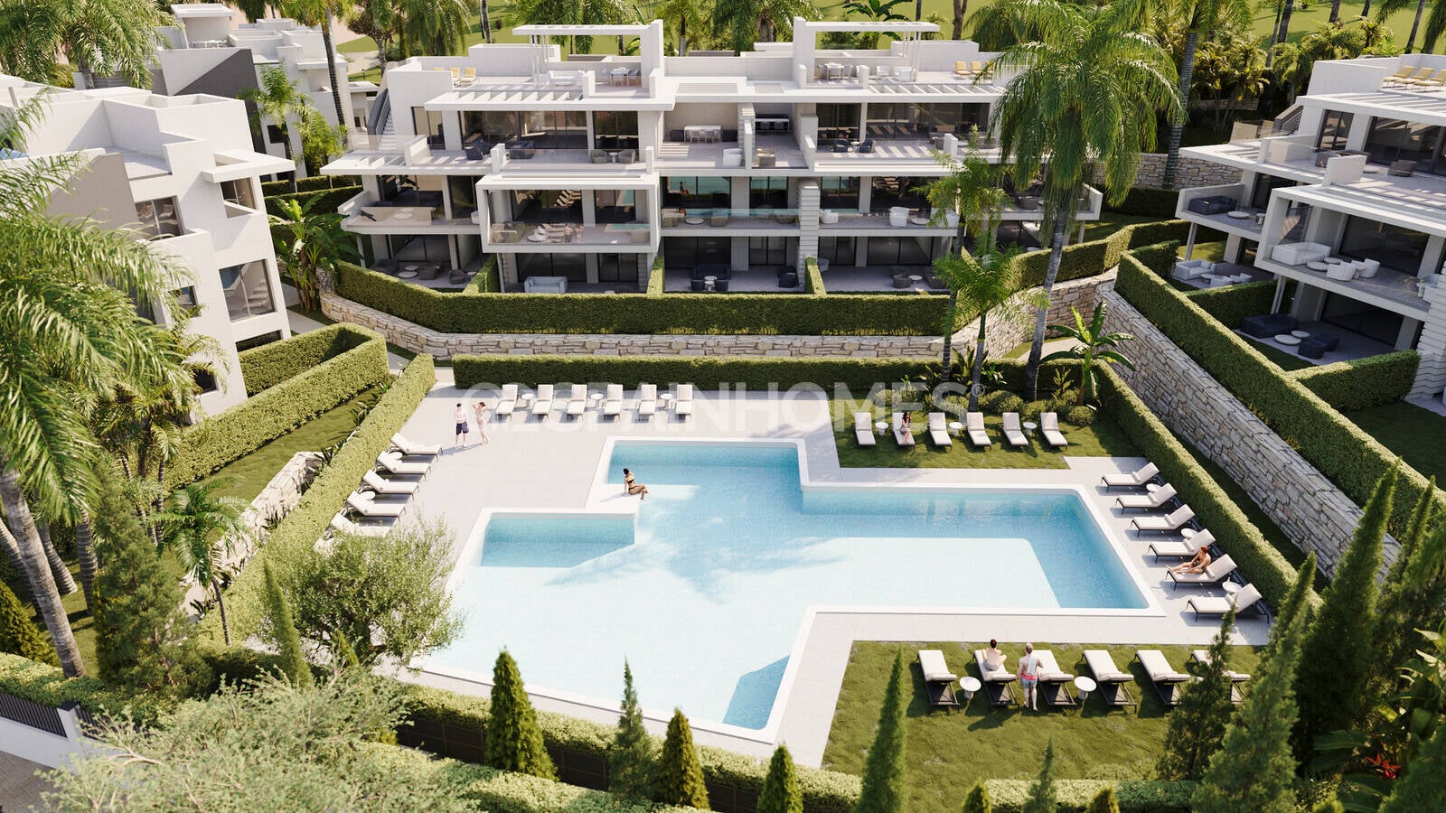 Apartment in Estepona, Malaga, Spain 2 bedrooms, 113 sq.m. No. 120924