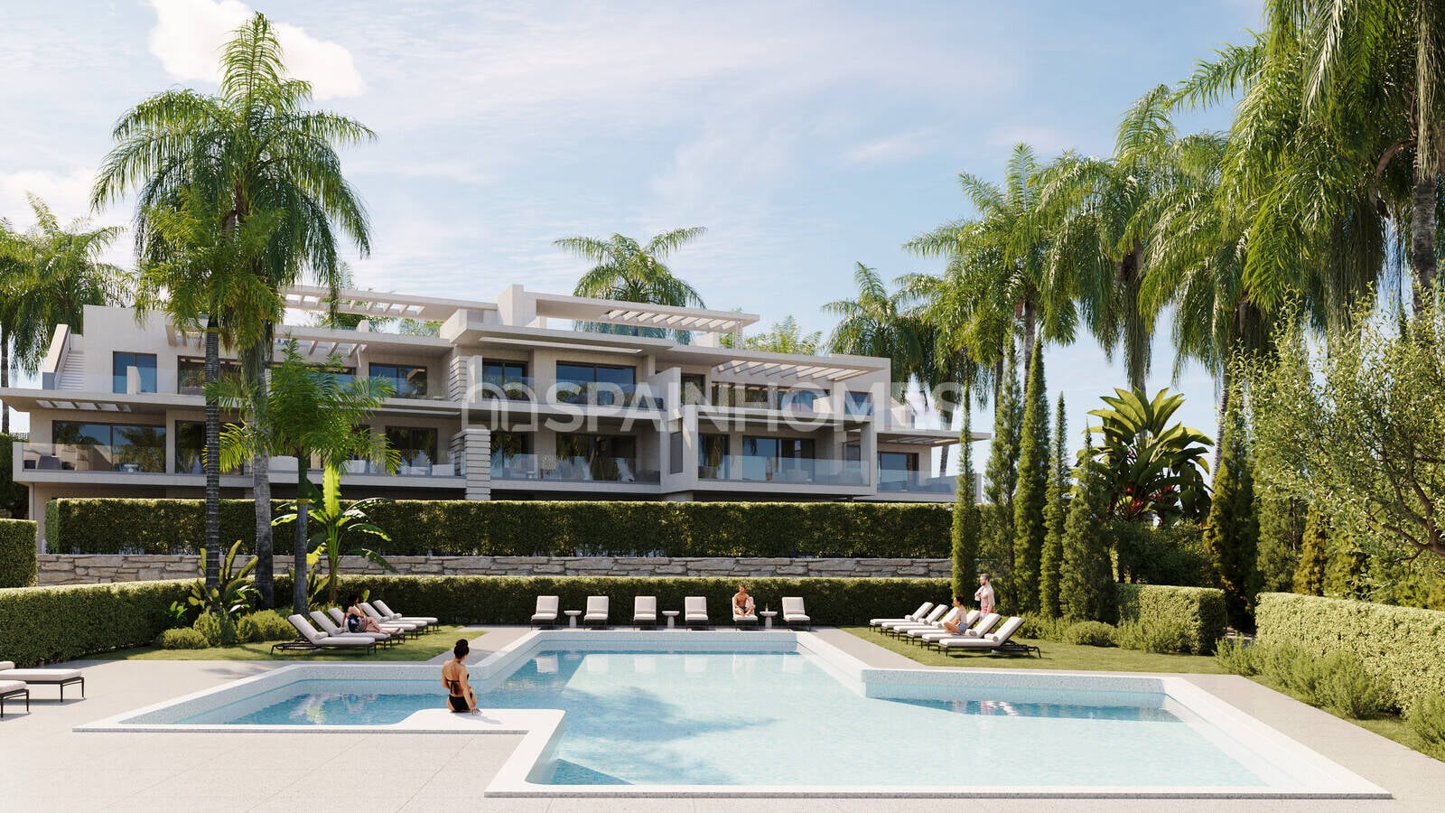Apartment in Estepona, Malaga, Spain 2 bedrooms, 113 sq.m. No. 120924