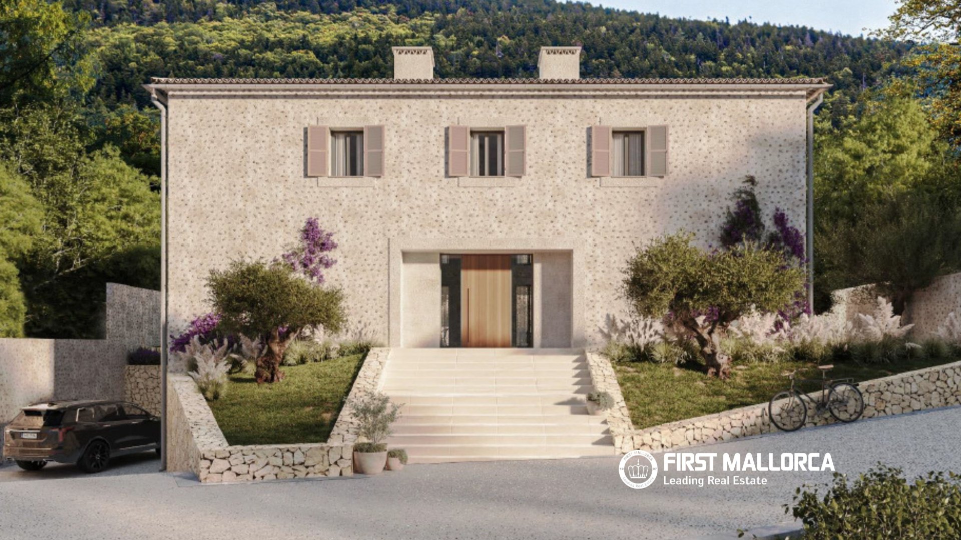 Terreno a Puigpunyent, Mallorca, Spagna 3 camere da letto, 1535.7 mq. N° 128163