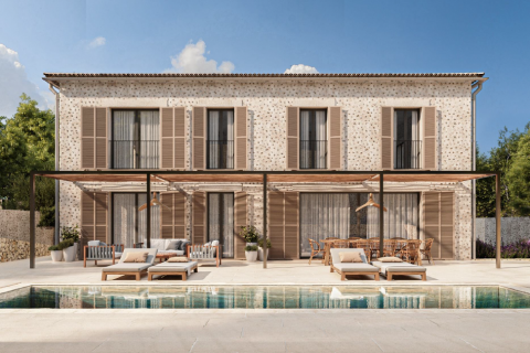 Tontti myytävänä Puigpunyent, Mallorca, Espanja, 3 makuuhuonetta, 1535.7 m2 No. 128163 - kuva 1