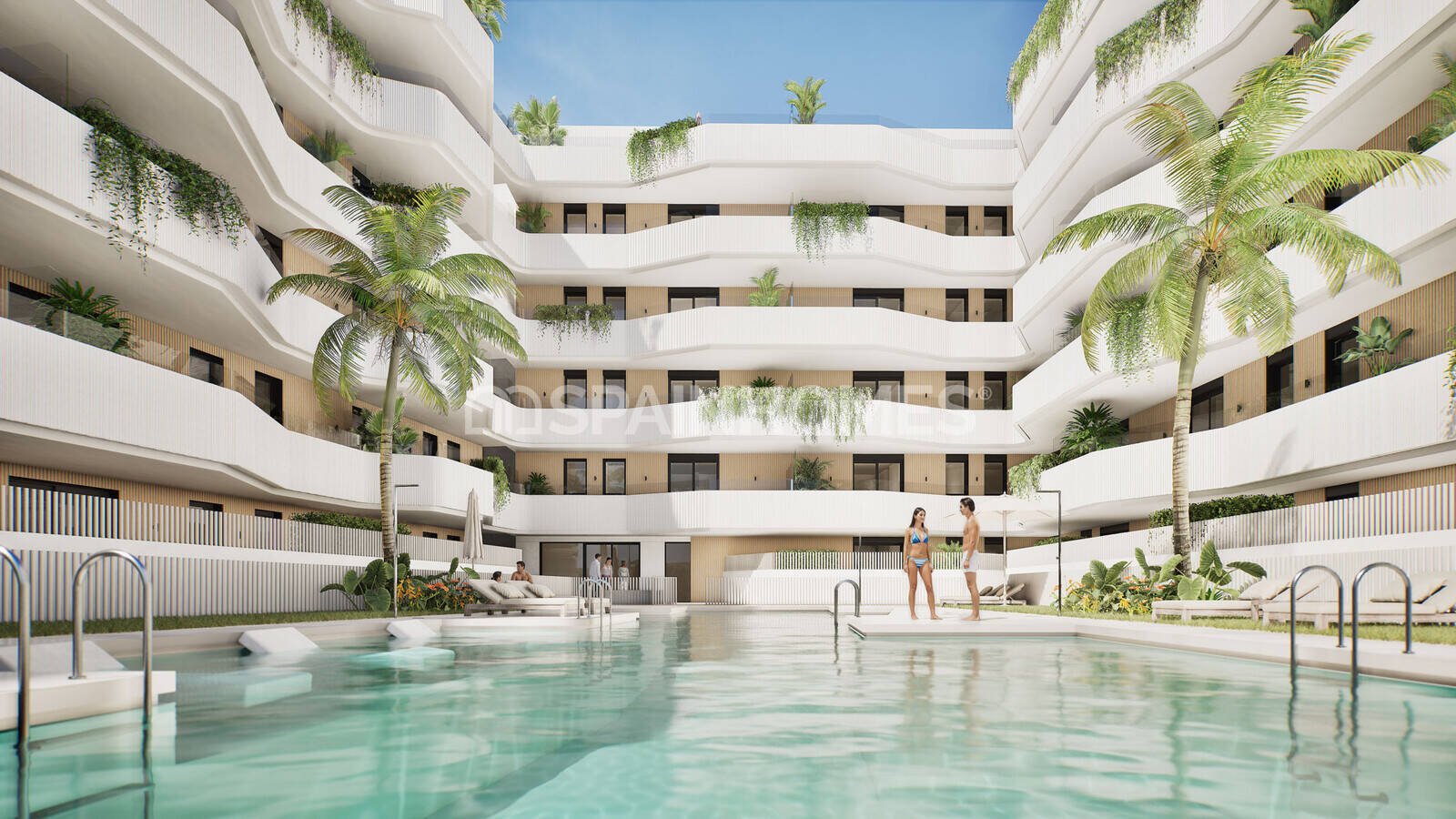 Apartament w Mijas, Malaga, Hiszpania 2 sypialnie, 55 mkw. nr 120617