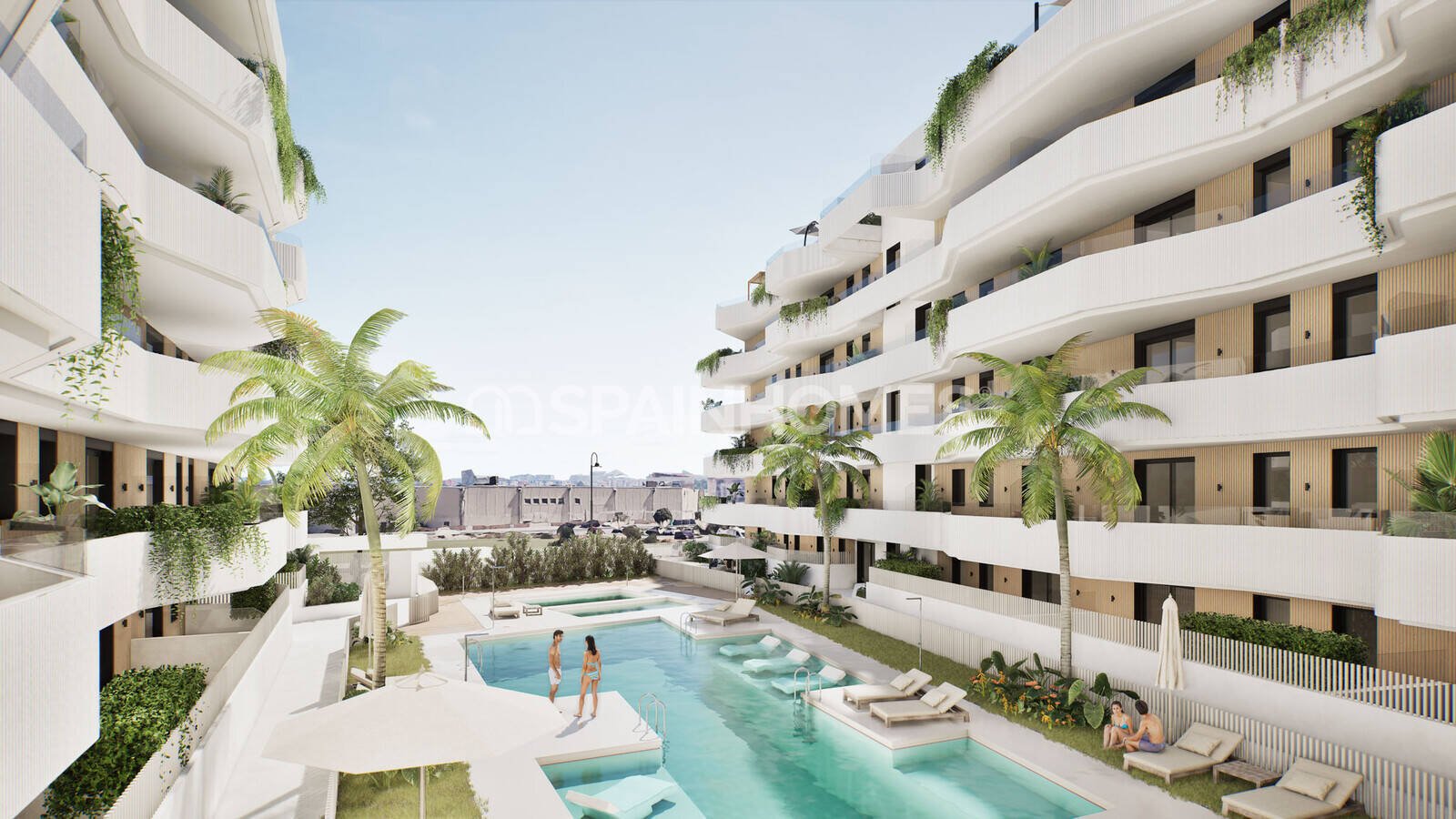 Apartament w Mijas, Malaga, Hiszpania 2 sypialnie, 55 mkw. nr 120617