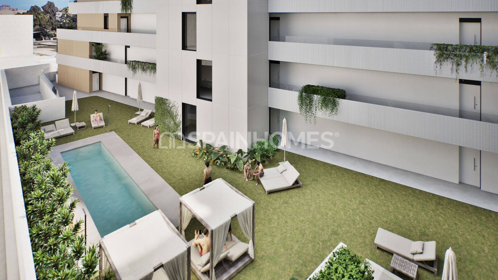 Apartament w Mijas, Malaga, Hiszpania 2 sypialnie, 55 mkw. nr 120617