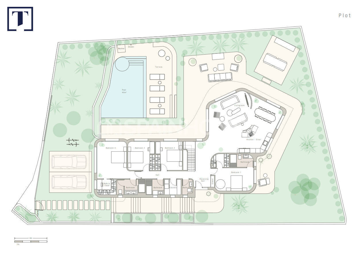 Huvila San Fulgencio, Alicante, Espanja 4 makuuhuonetta, 330 m2 No. 131145