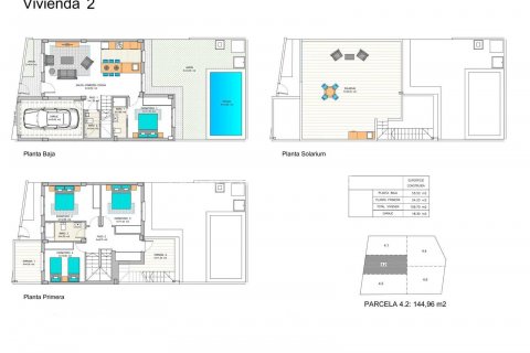 Продажа виллы в Картахена, Мурсия, Испания 3 спальни, 118м2 №121097 - фото 10
