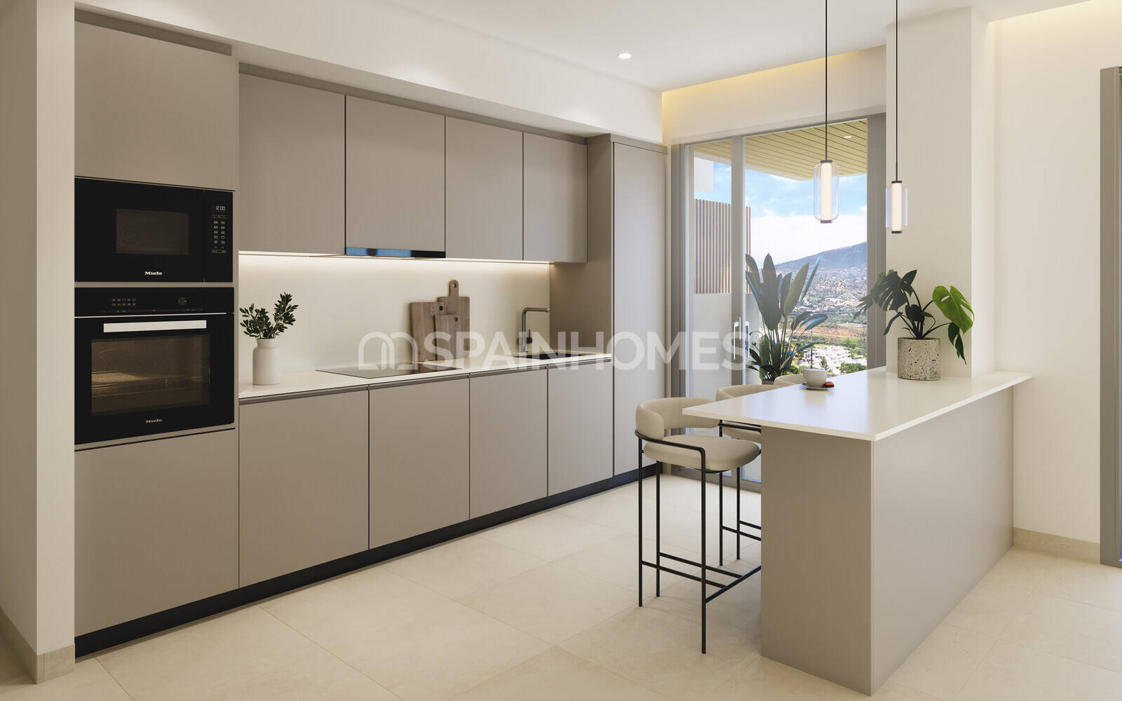 Kattohuoneisto Mijas, Malaga, Espanja 2 makuuhuonetta, 176 m2 No. 131184