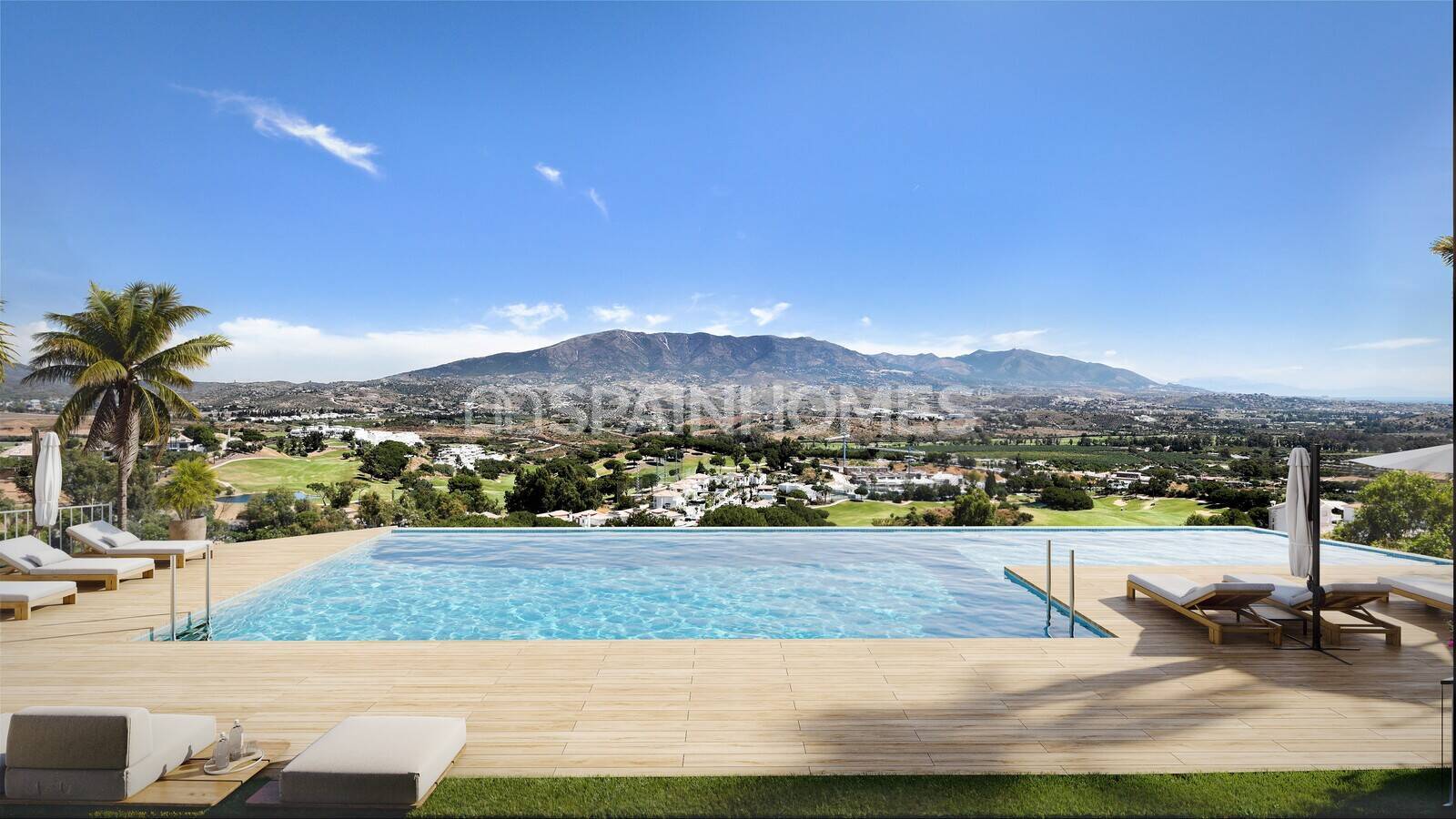 Lägenhet i Mijas, Malaga, Spanien 3 sovrum, 200 kvm. Nr. 131185