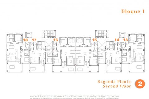 Wohnung zum Verkauf San Miguel de Salinas, Alicante, Spanien 3 Schlafzimmer, 98 m2 Nr. 122013 - Foto 9