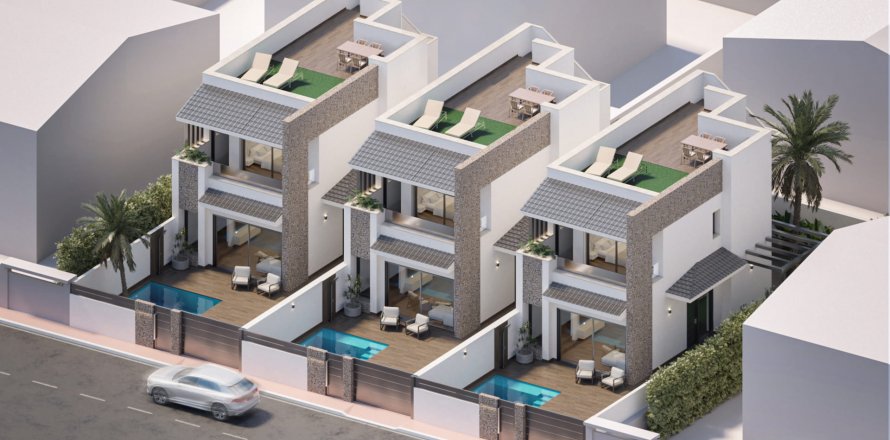 Villa San Pedro del Pinatar, Murcia, Spain 3 bedrooms, 174 sq.m. No. 132002