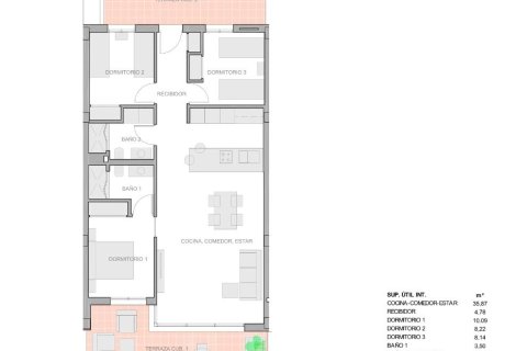 Wohnung zum Verkauf Guardamar del Segura, Alicante, Spanien 3 Schlafzimmer, 106 m2 Nr. 131756 - Foto 17