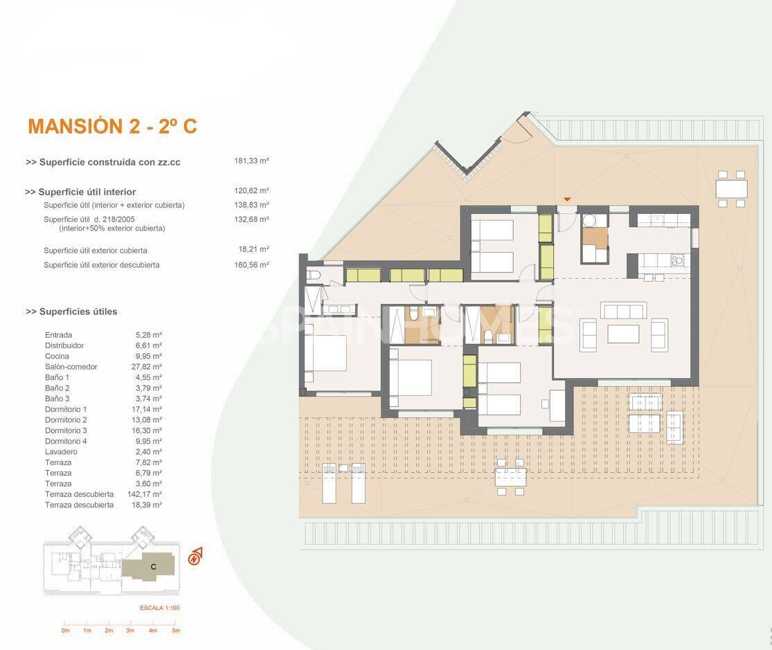 Apartament w San Roque, Cadiz, Hiszpania 4 sypialnie, 124 mkw. nr 121169