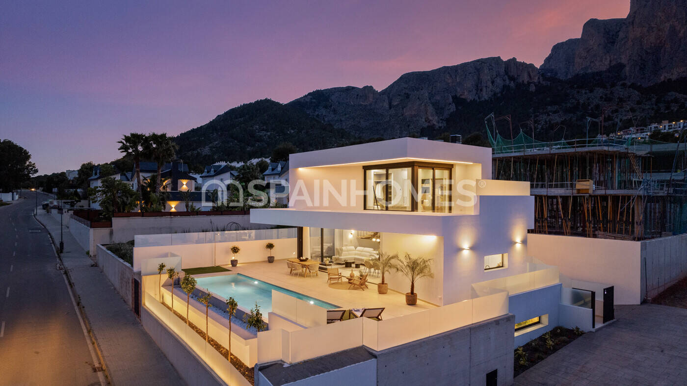 Villa in Polop, Alicante, Spanien 3 Schlafzimmer, 165 m2 Nr. 121165