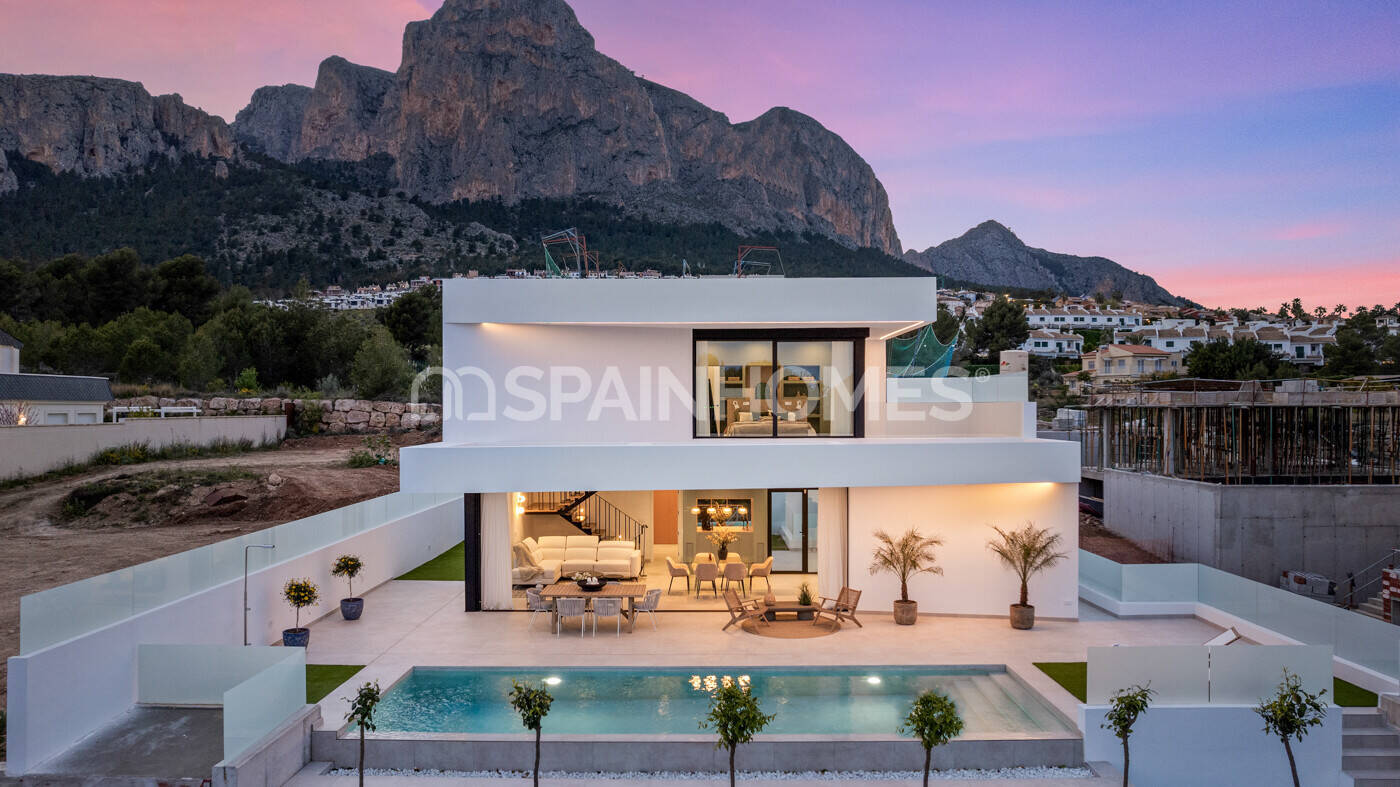 Villa in Polop, Alicante, Spanien 3 Schlafzimmer, 165 m2 Nr. 121165