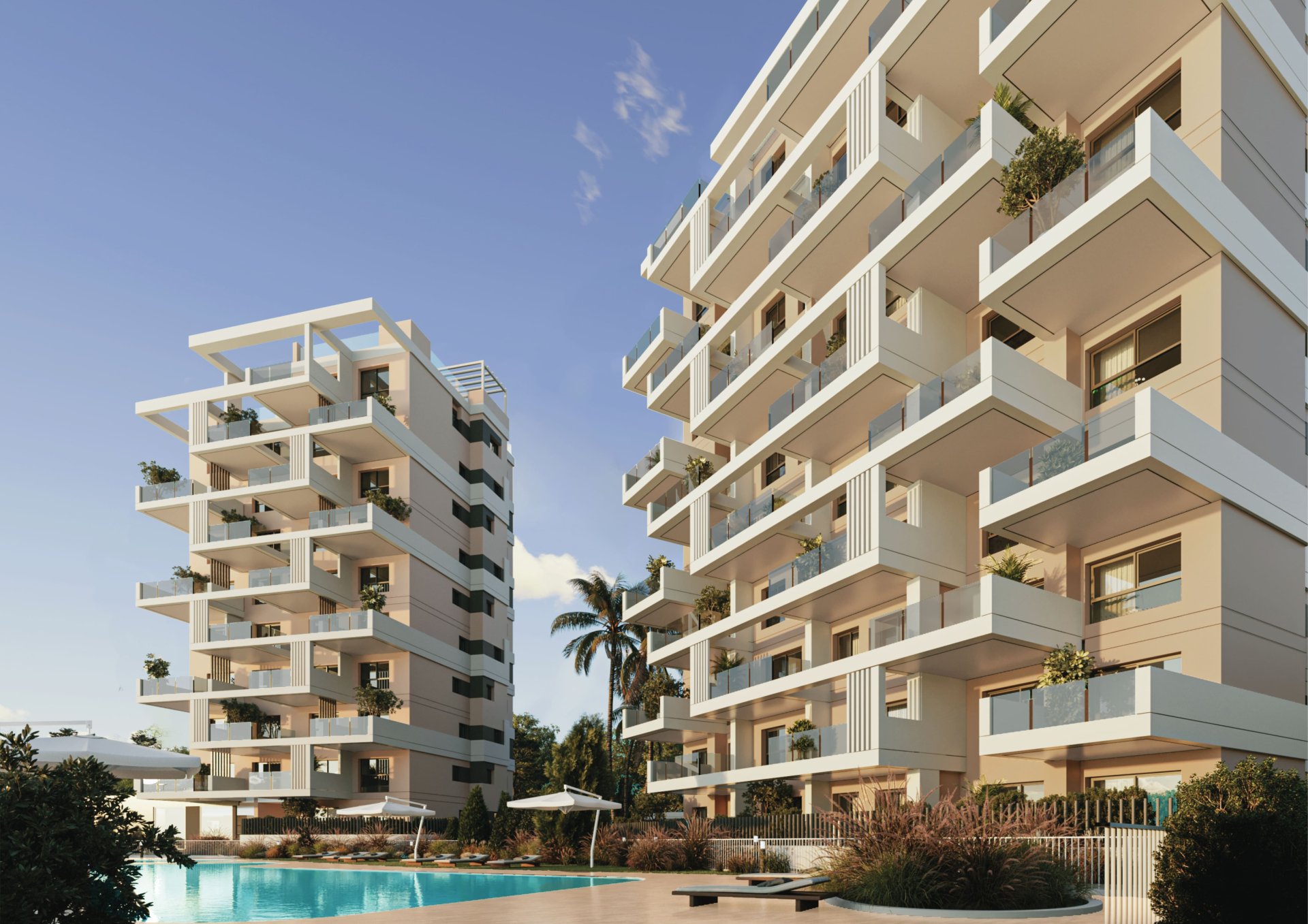 Apartament w Calpe, Alicante, Hiszpania 2 sypialnie, 85 mkw. nr 127676