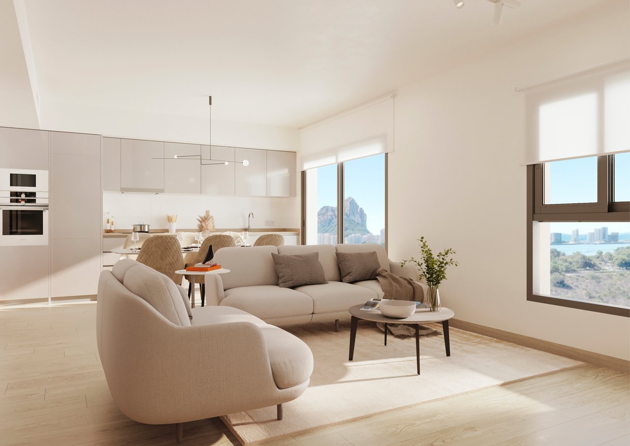 Apartament w Calpe, Alicante, Hiszpania 2 sypialnie, 85 mkw. nr 127676