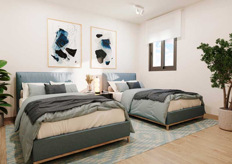 Apartament w Calpe, Alicante, Hiszpania 2 sypialnie, 85 mkw. nr 127676