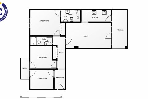 Apartment for sale in Alboraya, Valencia, Spain 3 bedrooms, 74 sq.m. No. 121978 - photo 27