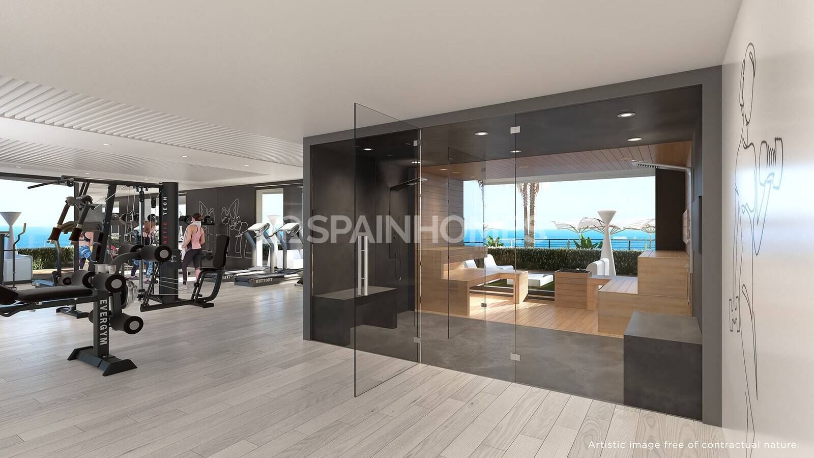 Wohnung in Cartagena, Murcia, Spanien 1 Schlafzimmer, 51 m2 Nr. 120797