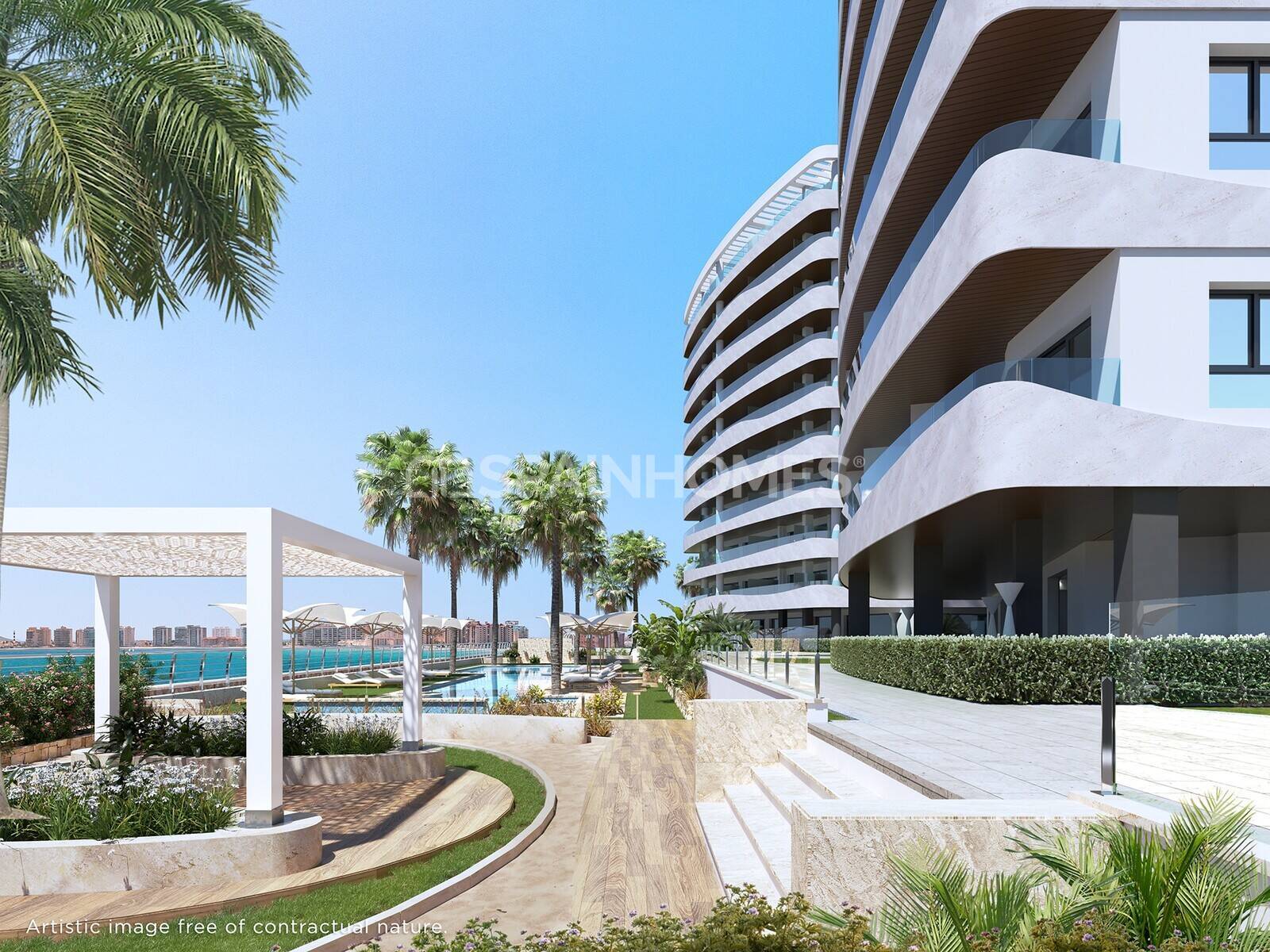 Wohnung in Cartagena, Murcia, Spanien 1 Schlafzimmer, 51 m2 Nr. 120797