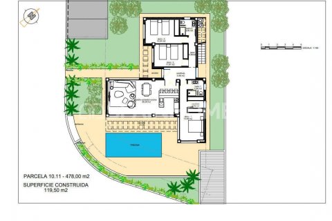 Villa zum Verkauf Polop, Alicante, Spanien 3 Schlafzimmer, 120 m2 Nr. 122017 - Foto 22