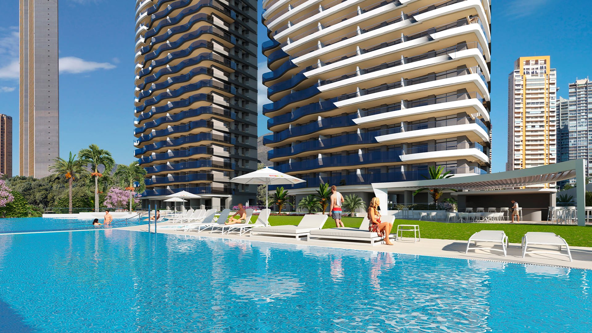 Dzīvoklis Benidorm, Alicante, Spānijā 4 istabas, 191 m2 Nr. 127684