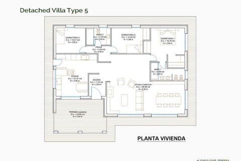 Huvila myytävänä Penaguila, Alicante, Espanja, 3 makuuhuonetta, 161 m2 No. 131675 - kuva 11