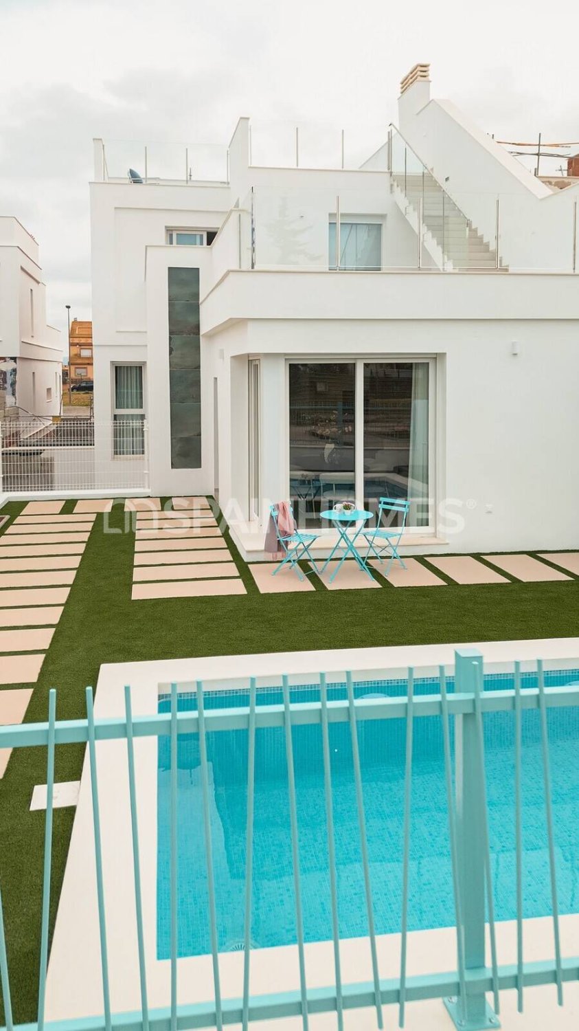 Villa in Los Alcazares, Murcia, Spanien 3 Schlafzimmer, 150 m2 Nr. 120741