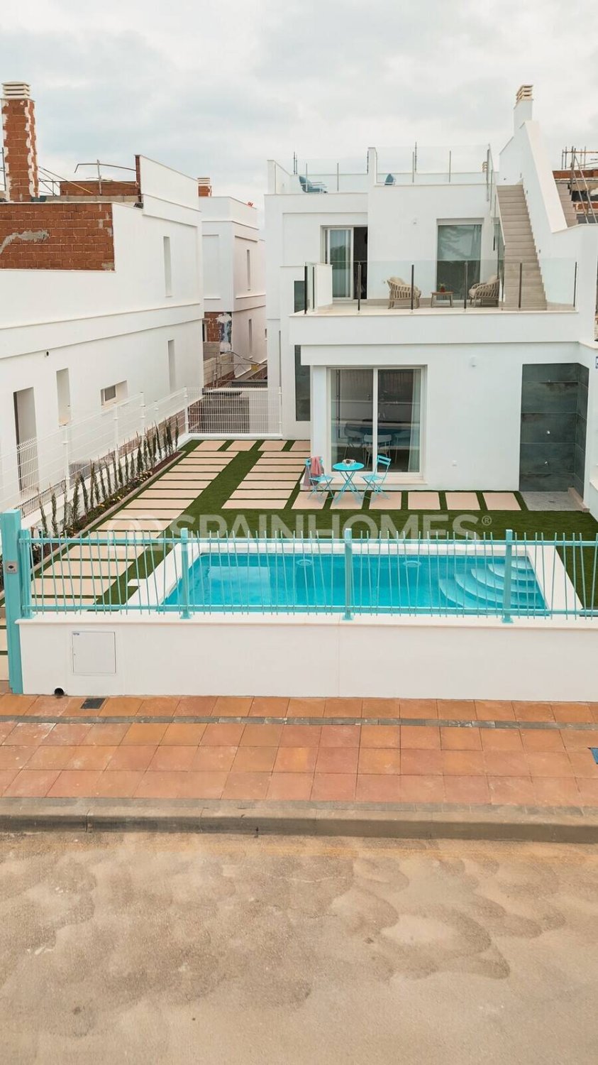 Villa in Los Alcazares, Murcia, Spanien 3 Schlafzimmer, 150 m2 Nr. 120741