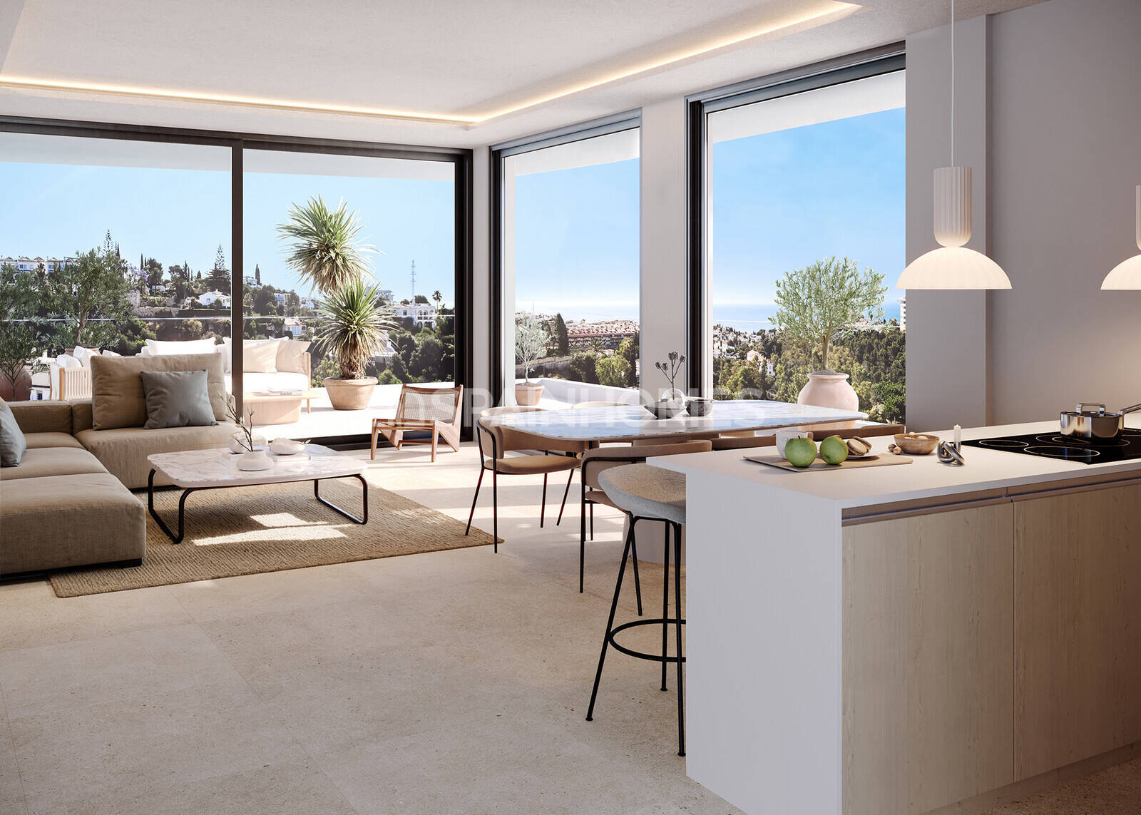Apartamento en Fuengirola, Málaga, España 3 dormitorios, 100 m2 No. 131087
