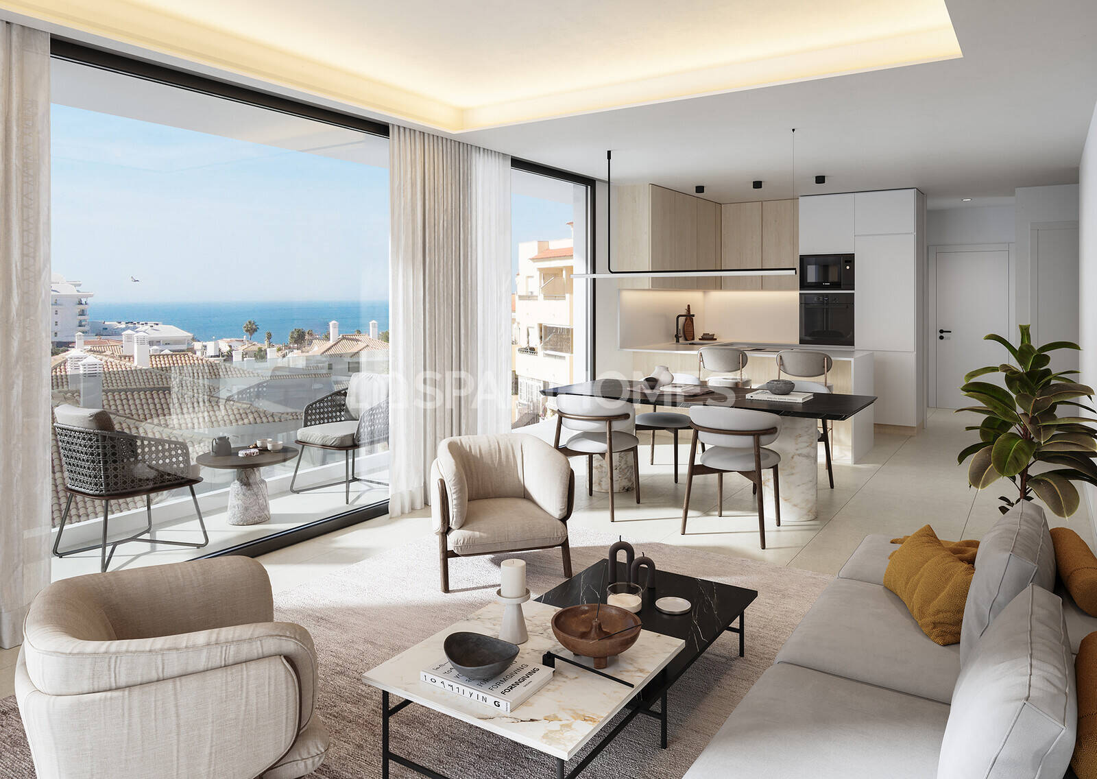 Apartamento en Fuengirola, Málaga, España 3 dormitorios, 100 m2 No. 131087