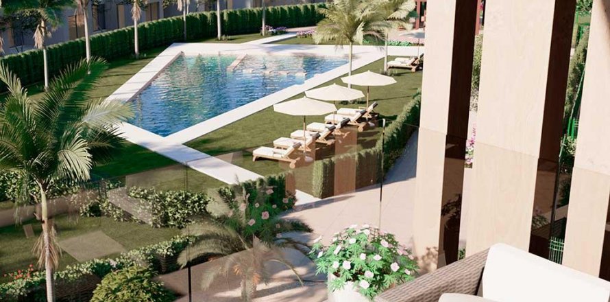 Apartment Los Alcazares, Murcia, Spain 3 bedrooms, 109 sq.m. No. 130082