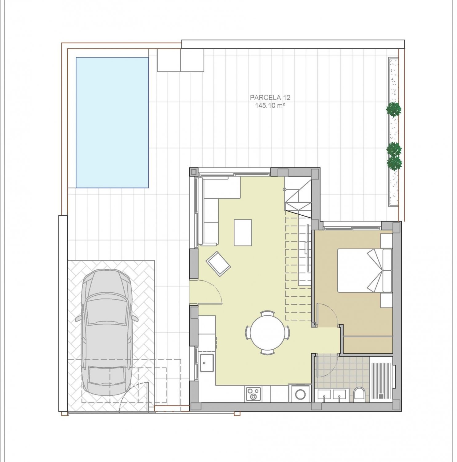 Villa Vistabella, Alicante, Spānijā 3 istabas, 95 m2 Nr. 128506