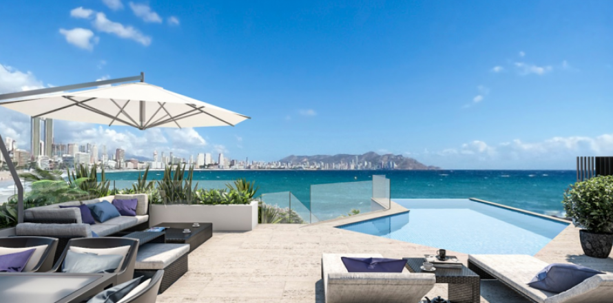Penthouse Benidorm, Alicante, Spain 3 bedrooms, 297 sq.m. No. 128504