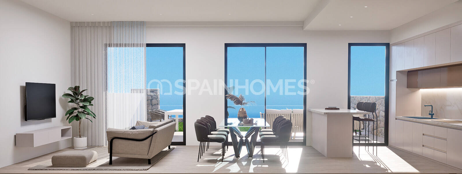 Apartamento en Finestrat, Alicante, España 3 dormitorios, 96 m2 No. 120720