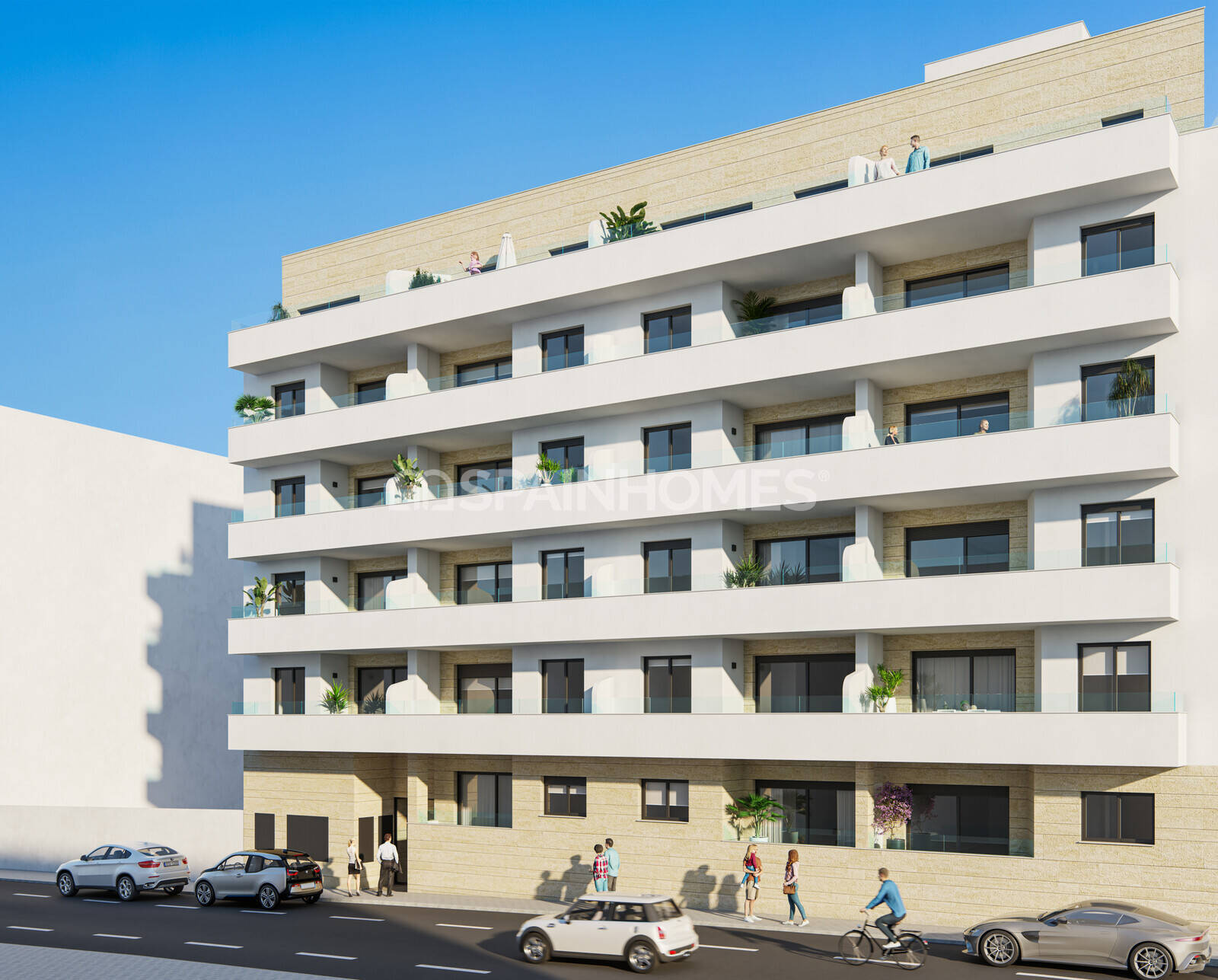 Penthouse in Torrevieja, Alicante, Spain 2 bedrooms, 87 sq.m. No. 121139