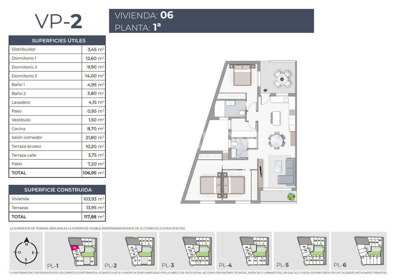 Penthouse in Torrevieja, Alicante, Spain 2 bedrooms, 87 sq.m. No. 121139