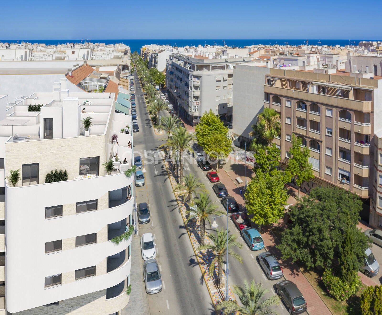 Penthouse in Torrevieja, Alicante, Spain 2 bedrooms, 87 sq.m. No. 121139