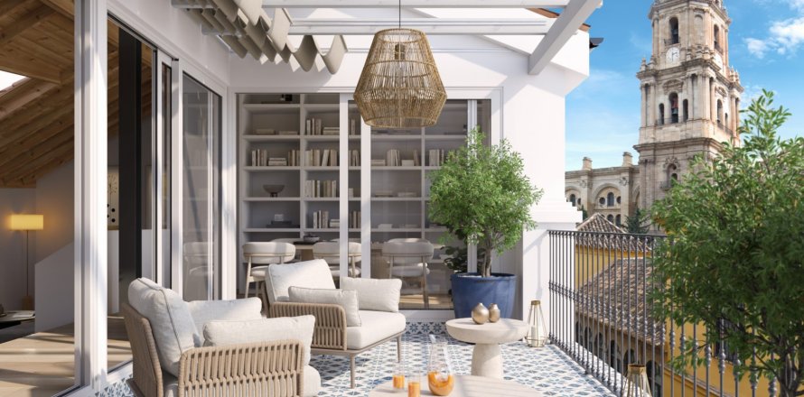 Apartment Malaga, Spain 2 bedrooms, 162 sq.m. No. 124275