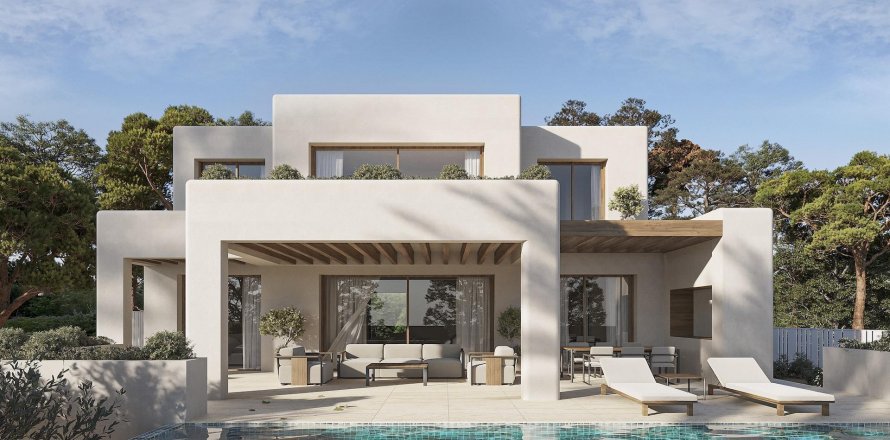 Villa Benissa, Alicante, Spanien 4 sovrum, 269 kvm. Nr. 131612